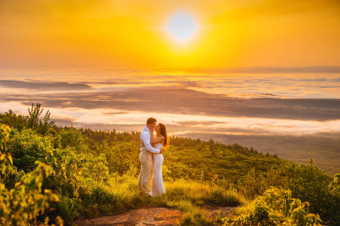 Kaaterskill Falls Adventure Elopement 