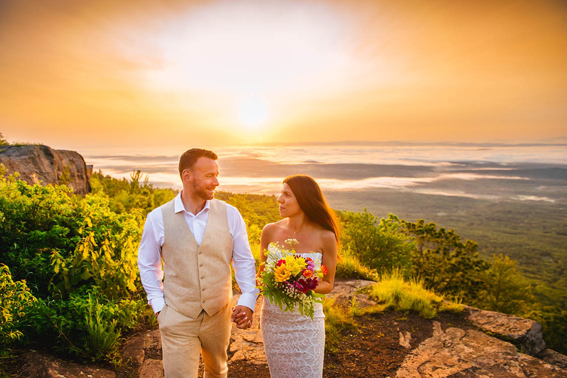 Kaaterskill Falls Adventure Elopement 