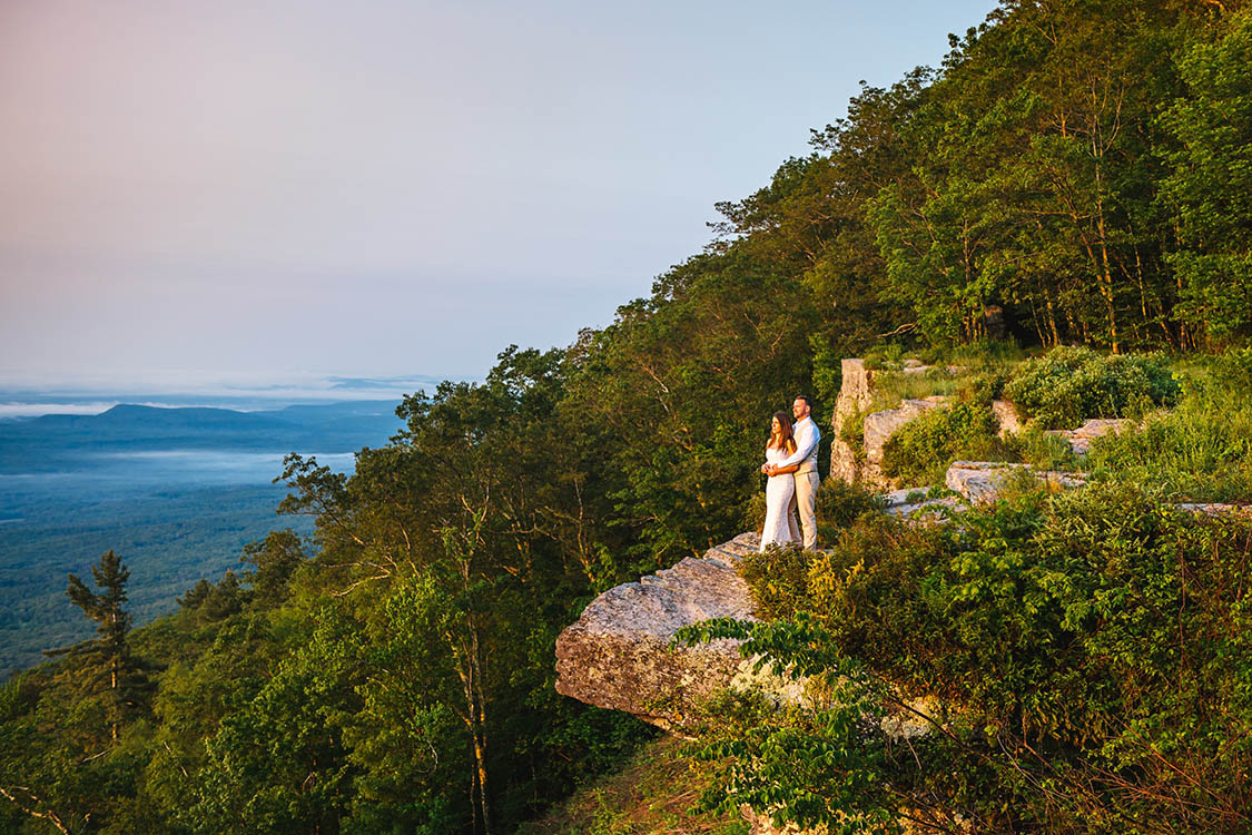 Kaaterskill Falls Adventure Elopement 