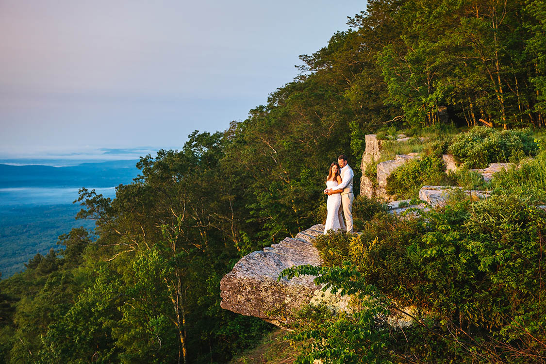 Kaaterskill Falls Adventure Elopement 