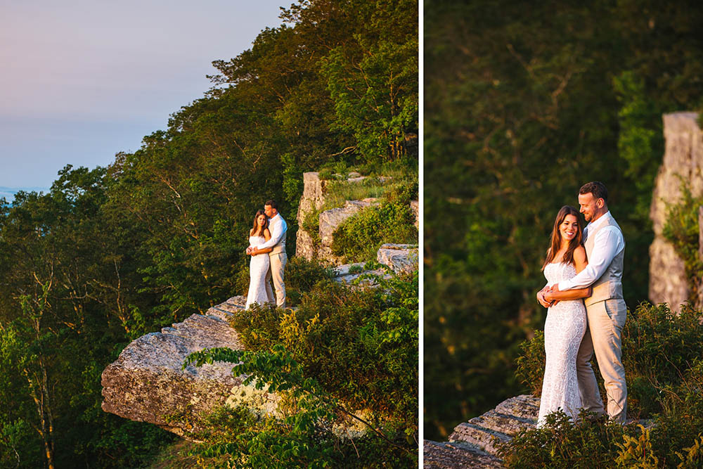 Kaaterskill Falls Adventure Elopement 