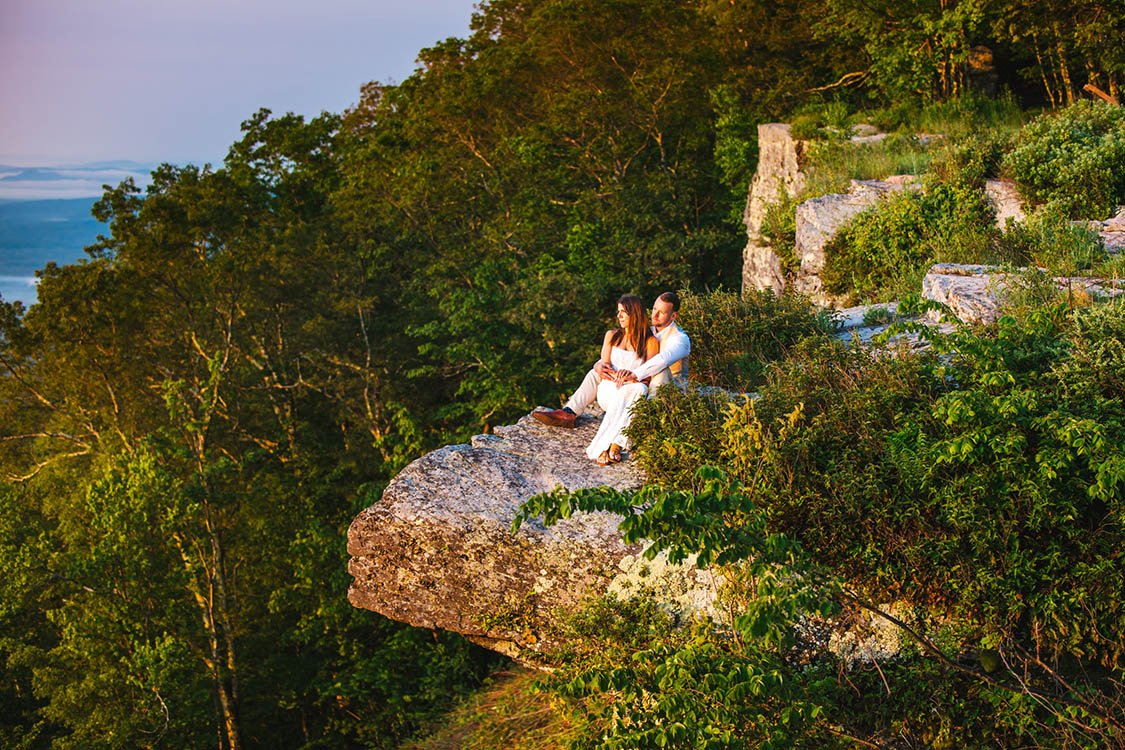 Kaaterskill Falls Adventure Elopement 