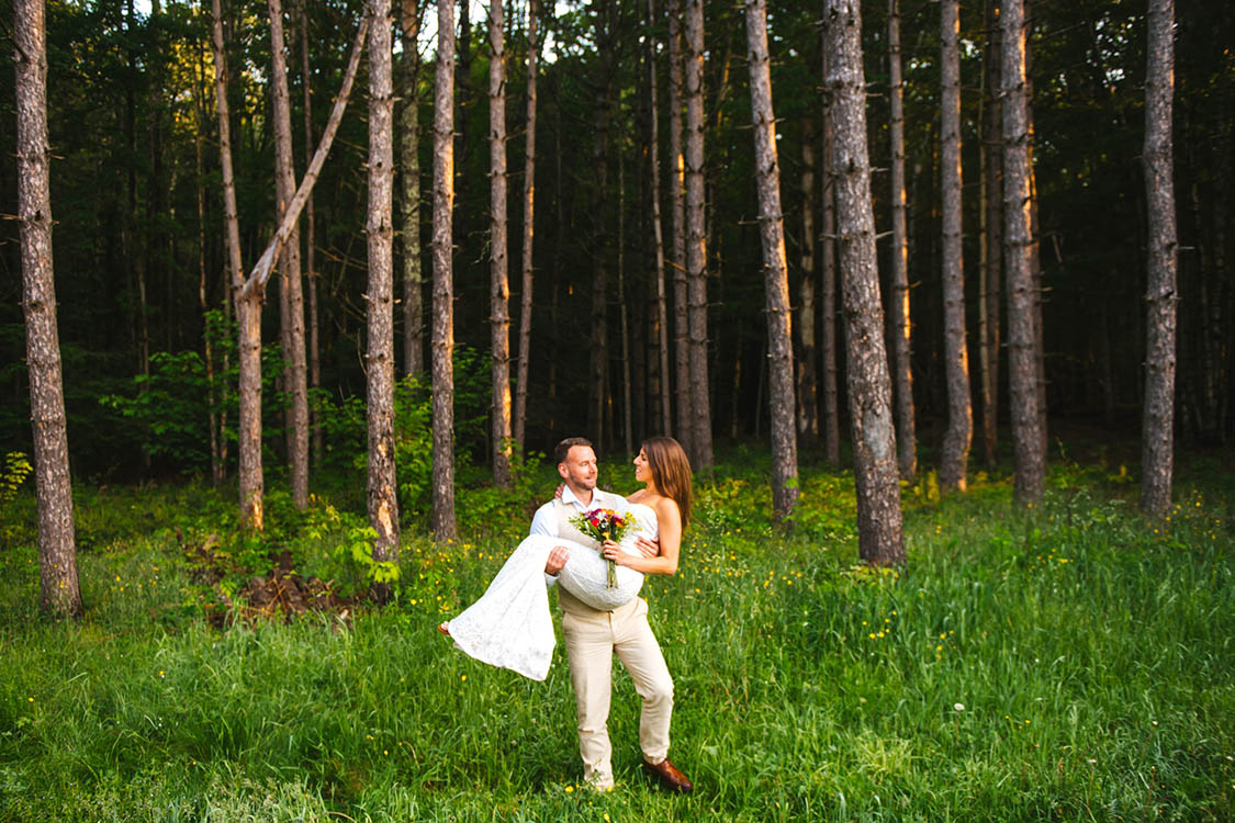 Kaaterskill Falls Adventure Elopement 