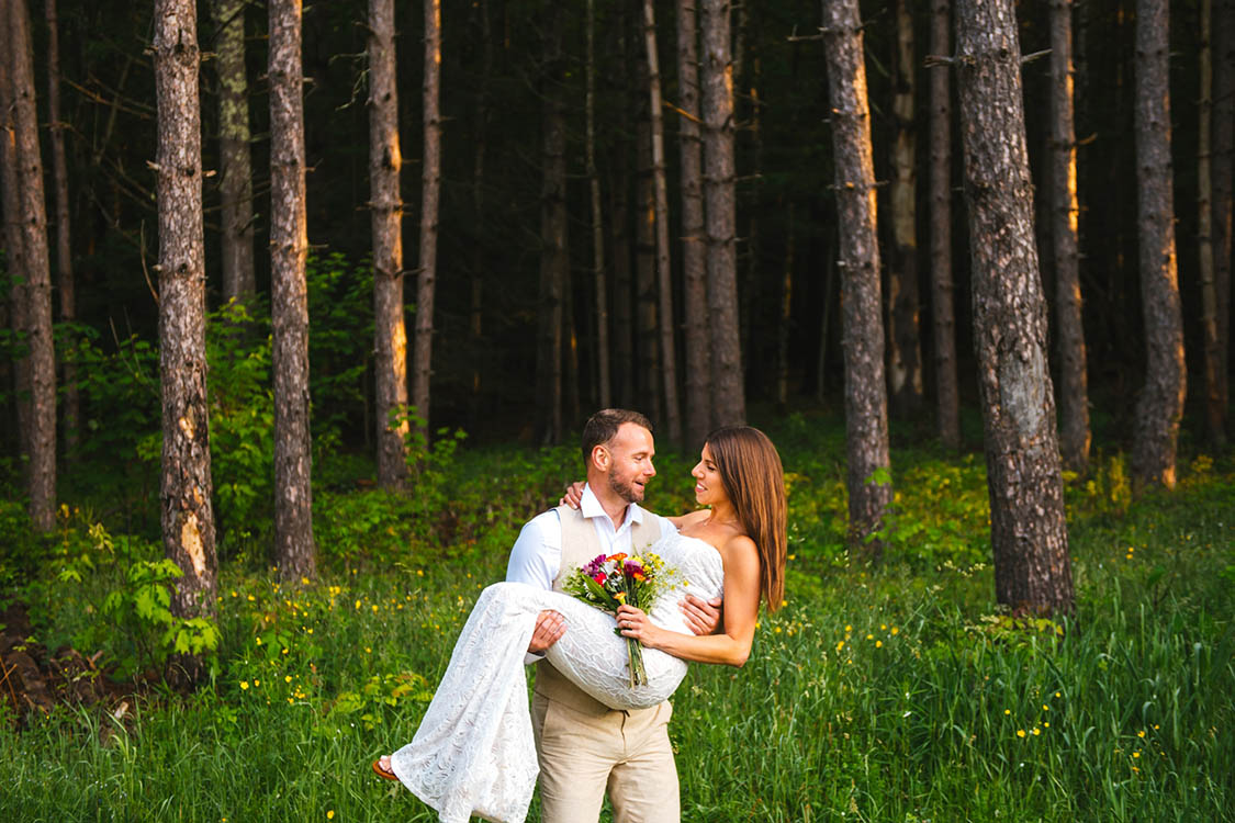 Kaaterskill Falls Adventure Elopement 