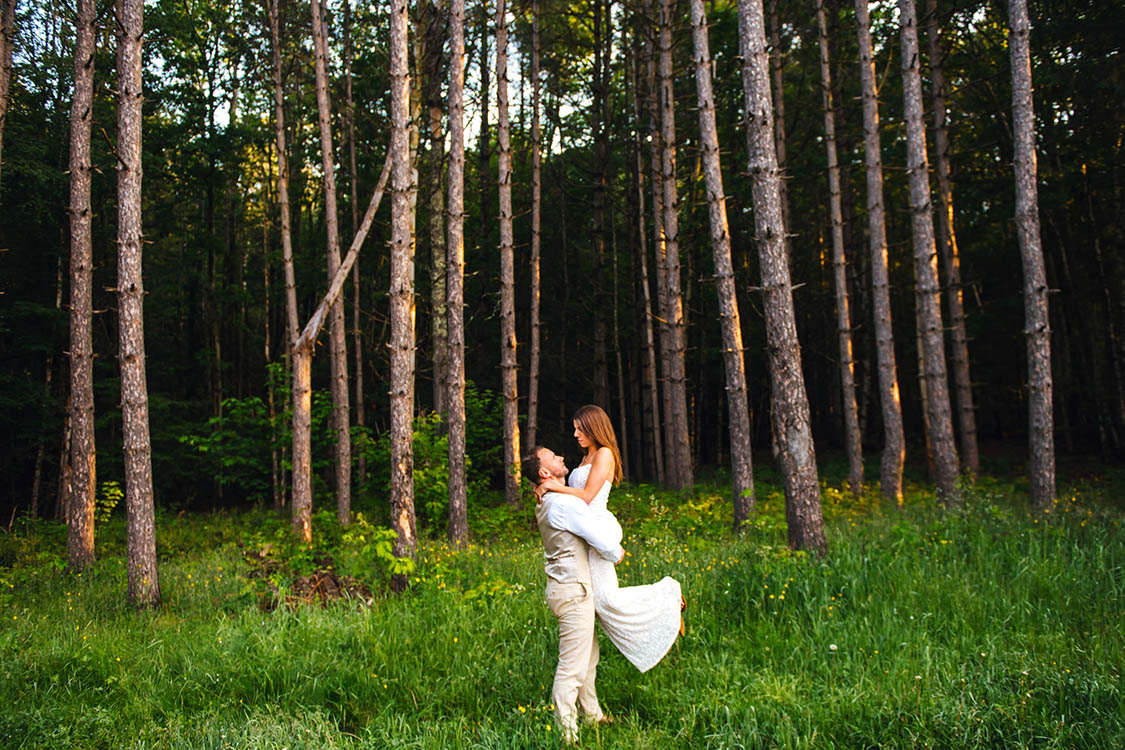 Kaaterskill Falls Adventure Elopement 