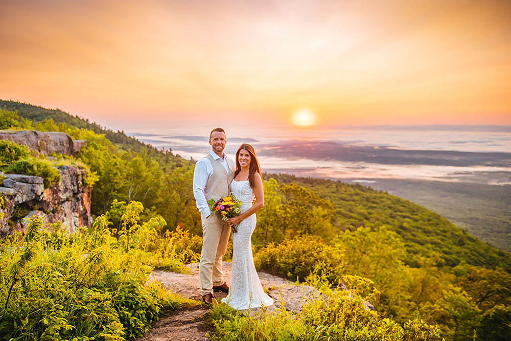 Kaaterskill Falls Adventure Elopement 
