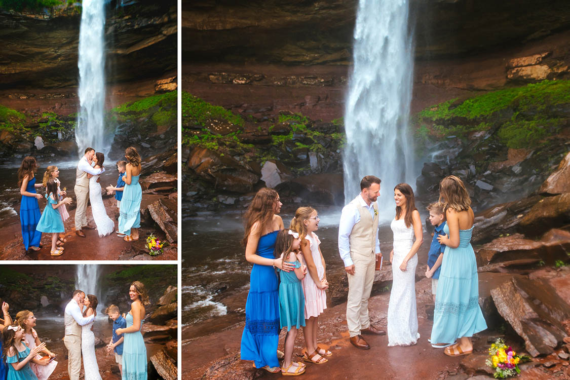 Kaaterskill Falls Adventure Elopement 