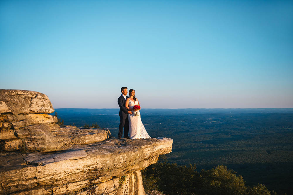 Sam's Point Sunset Elopement