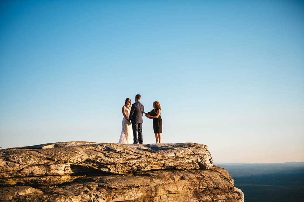 Sam's Point Sunset Elopement