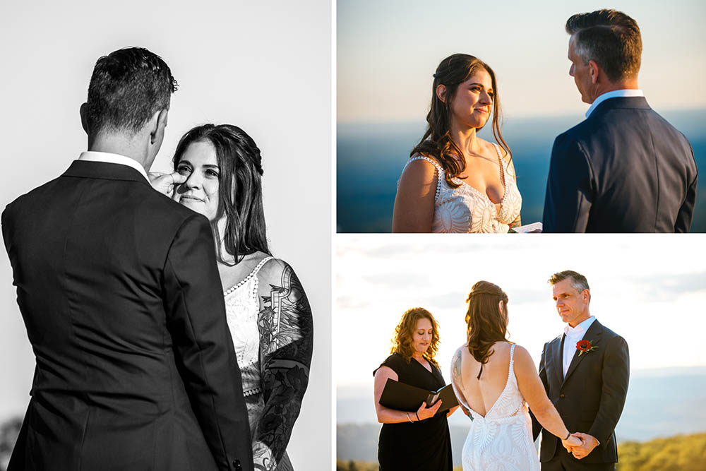 Sam's Point Sunset Elopement