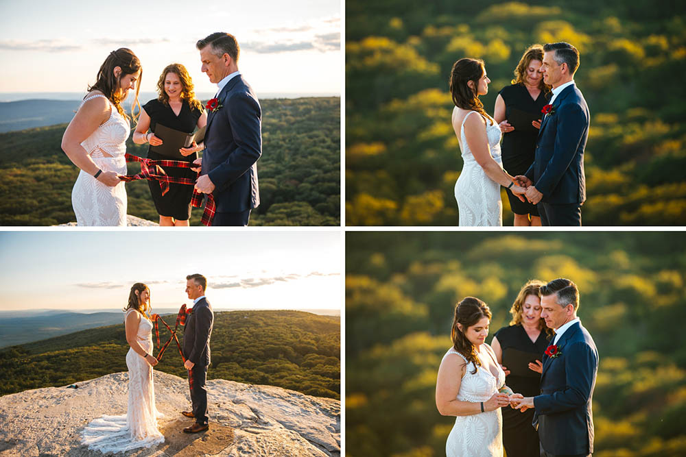 Sam's Point Sunset Elopement