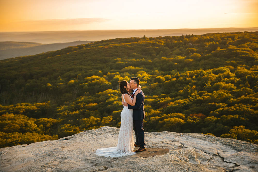 Sam's Point Sunset Elopement