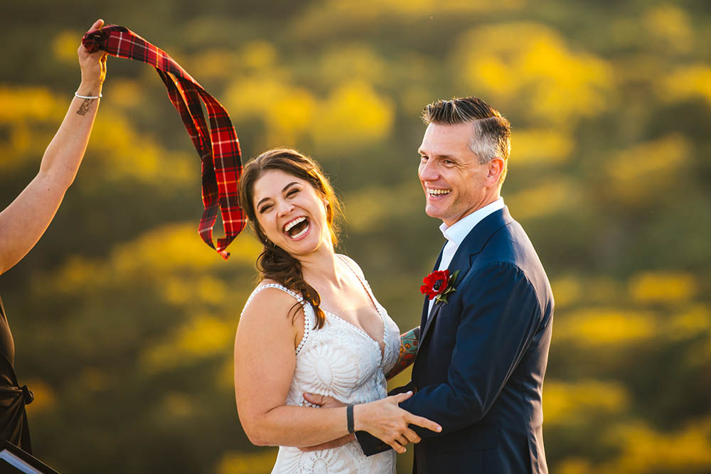Sam's Point Sunset Elopement