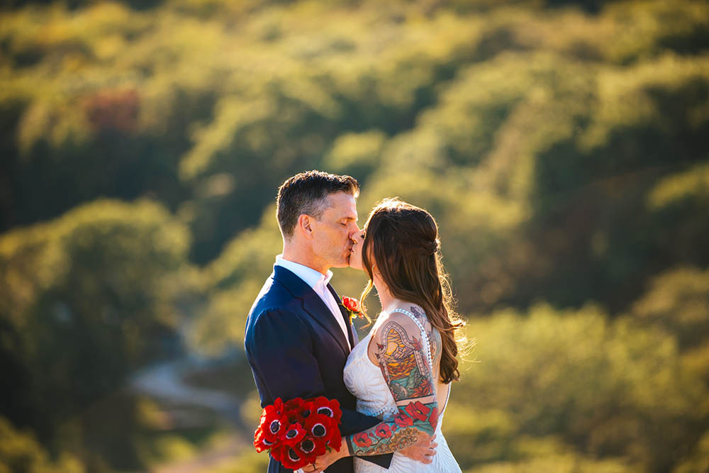 Sam's Point Sunset Elopement