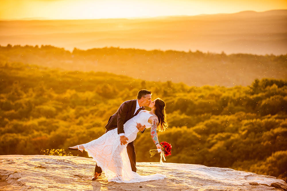 Sam's Point Sunset Elopement