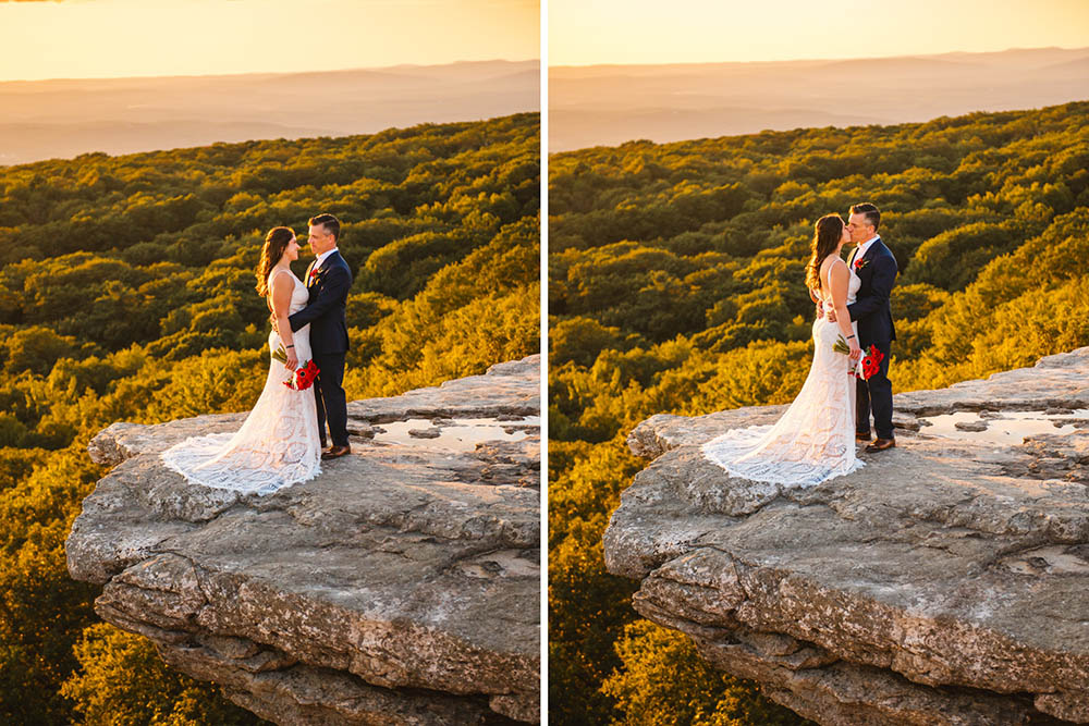 Sam's Point Sunset Elopement