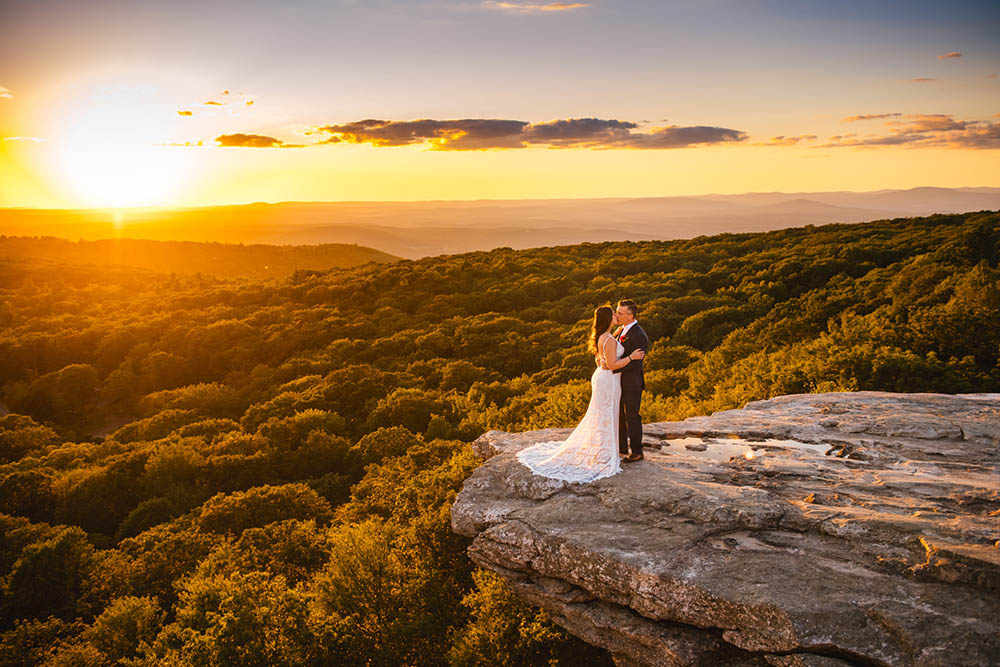 Sam's Point Sunset Elopement
