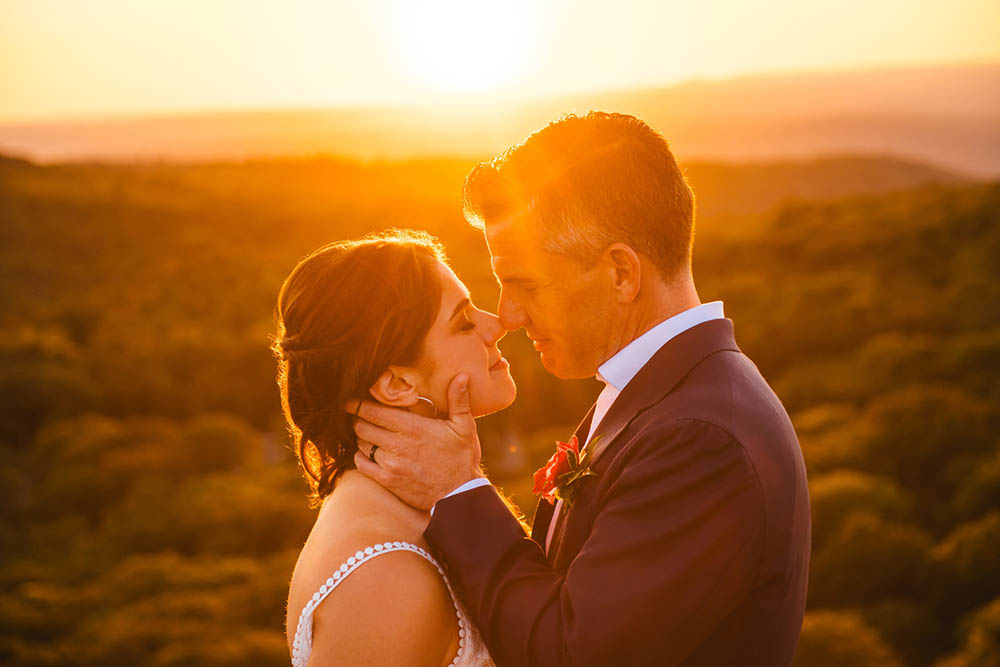Sam's Point Sunset Elopement