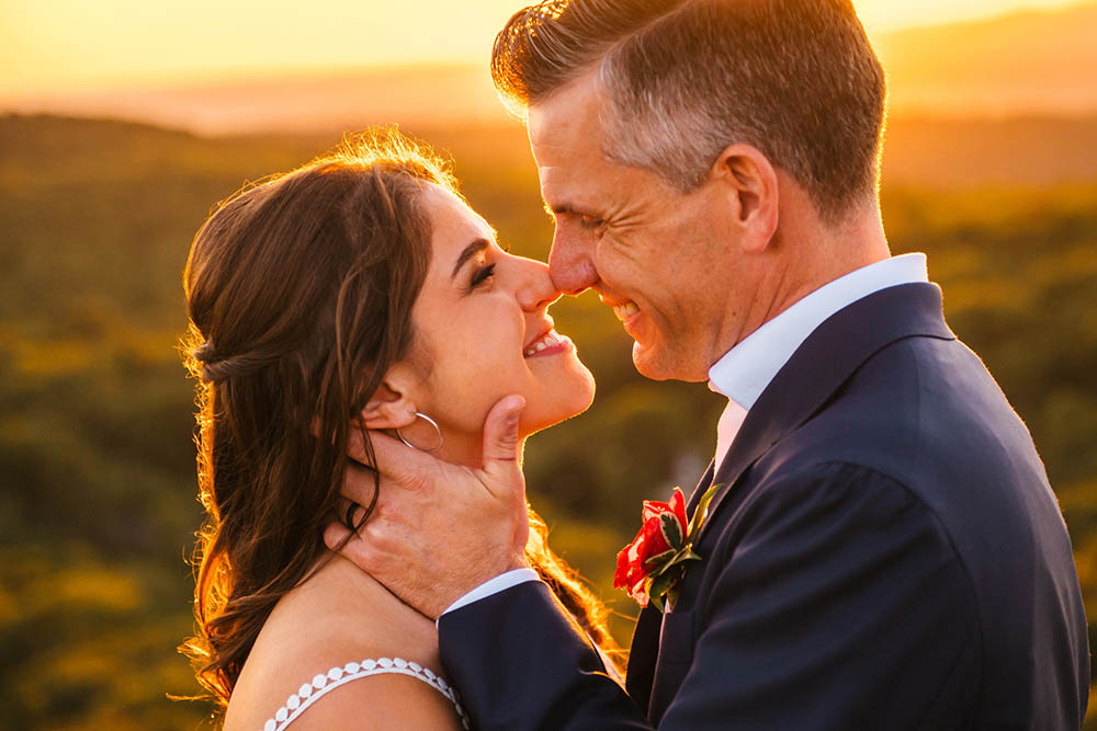 Sam's Point Sunset Elopement
