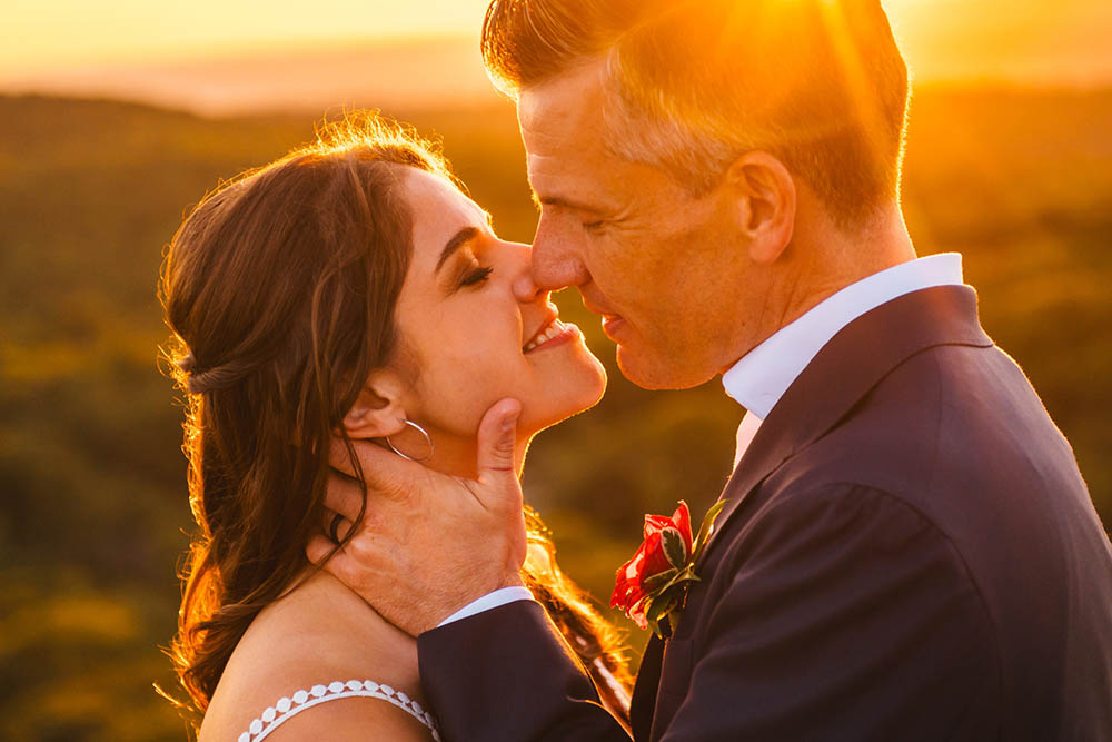 Sam's Point Sunset Elopement