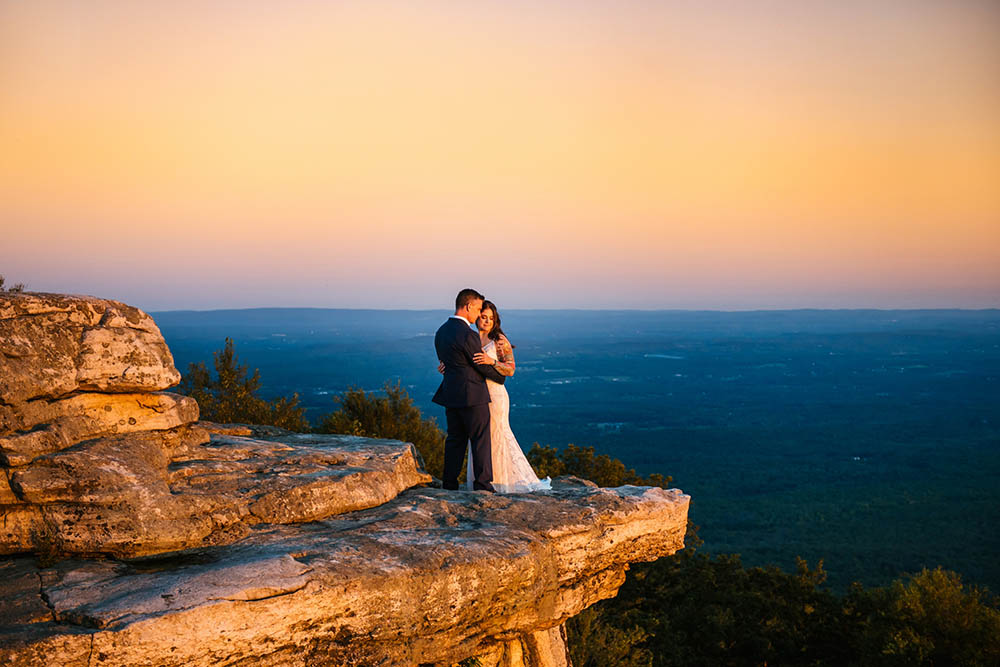 Sam's Point Sunset Elopement
