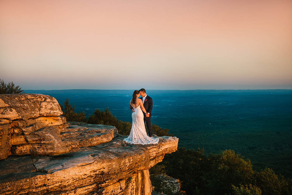 Sam's Point Sunset Elopement