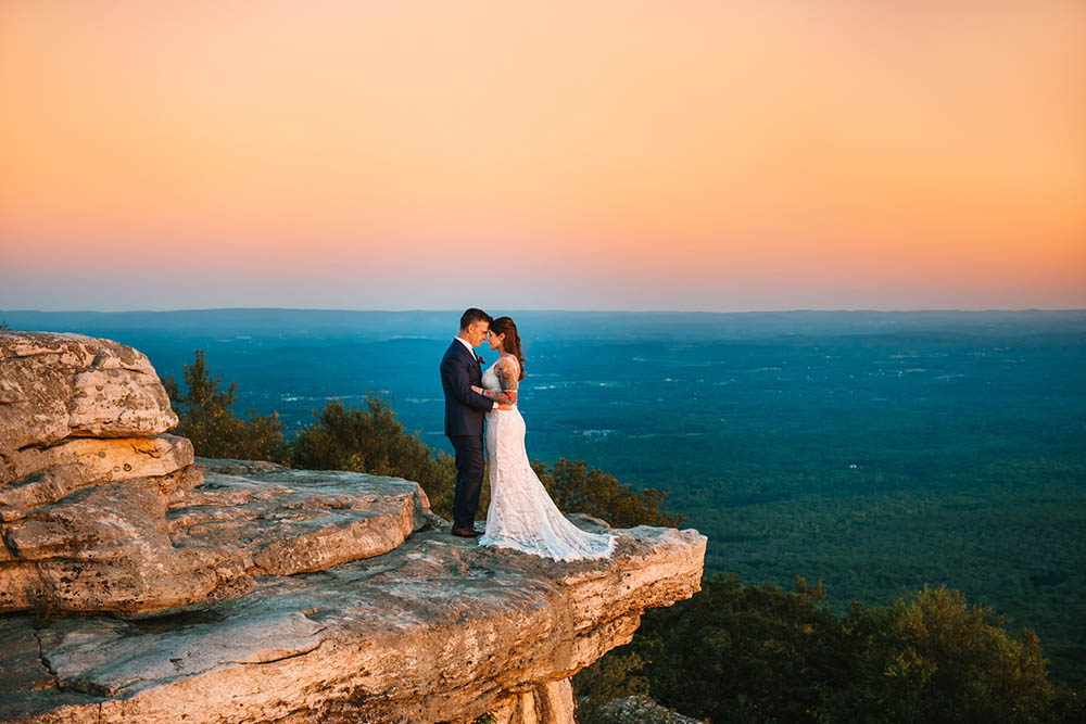 Sam's Point Sunset Elopement