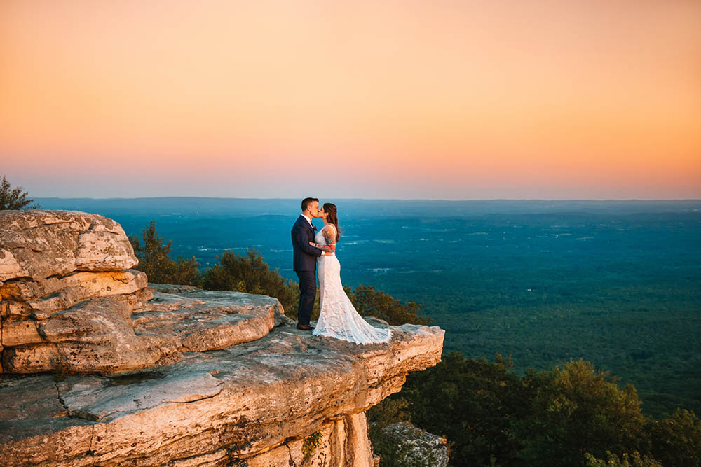 Sam's Point Sunset Elopement