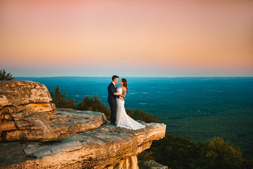 Sam's Point Sunset Elopement