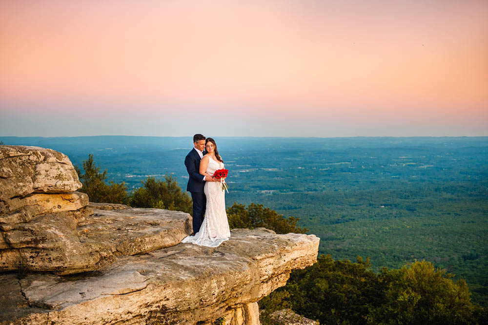 Sam's Point Sunset Elopement