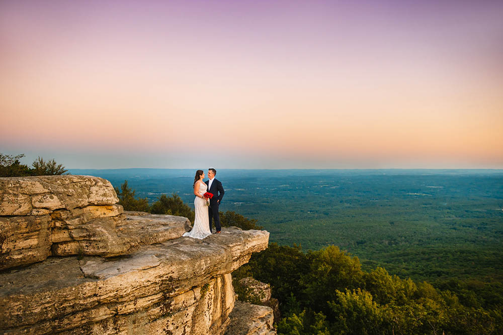 Sam's Point Sunset Elopement