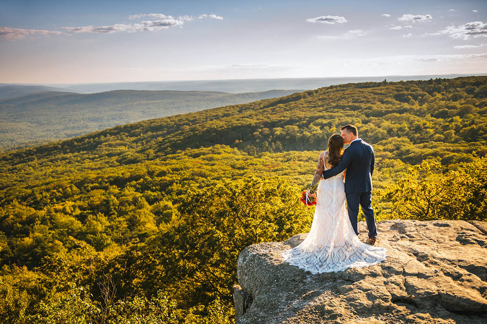Sam's Point Sunset Elopement