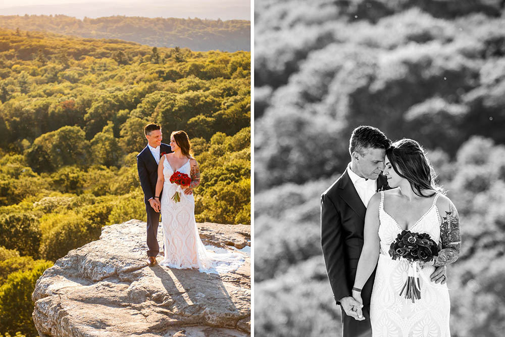 Sam's Point Sunset Elopement