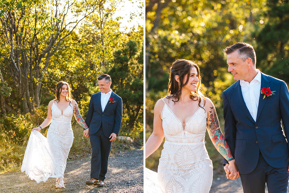 Sam's Point Sunset Elopement