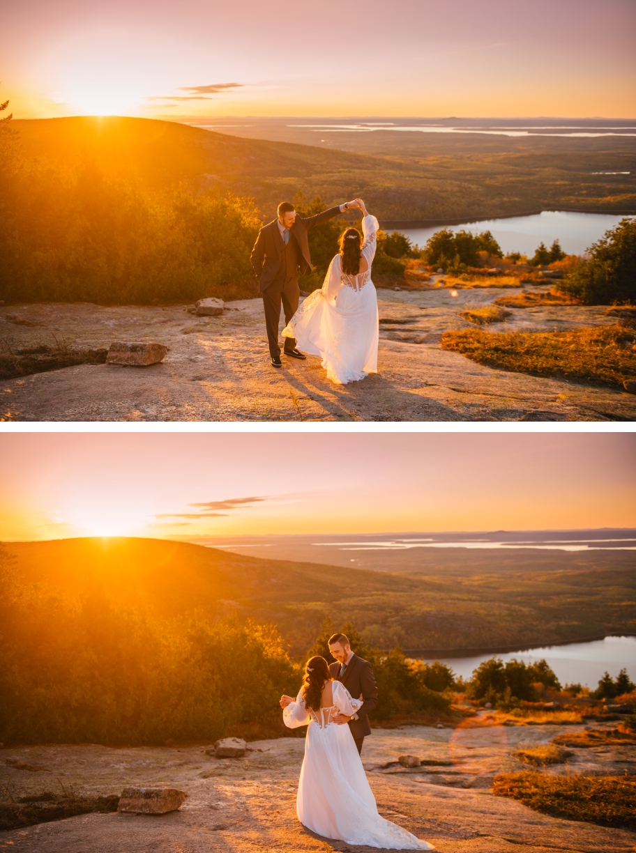 Cadillac Mountain Elopement