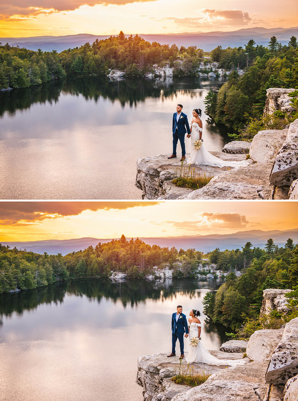 Lake Minnewaska Elopement