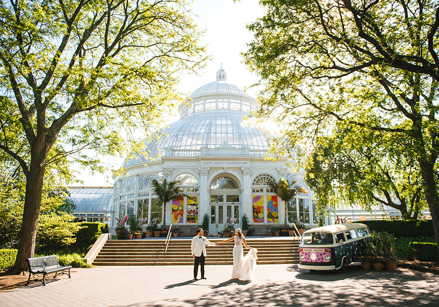 NY Botanical Garden Wedding