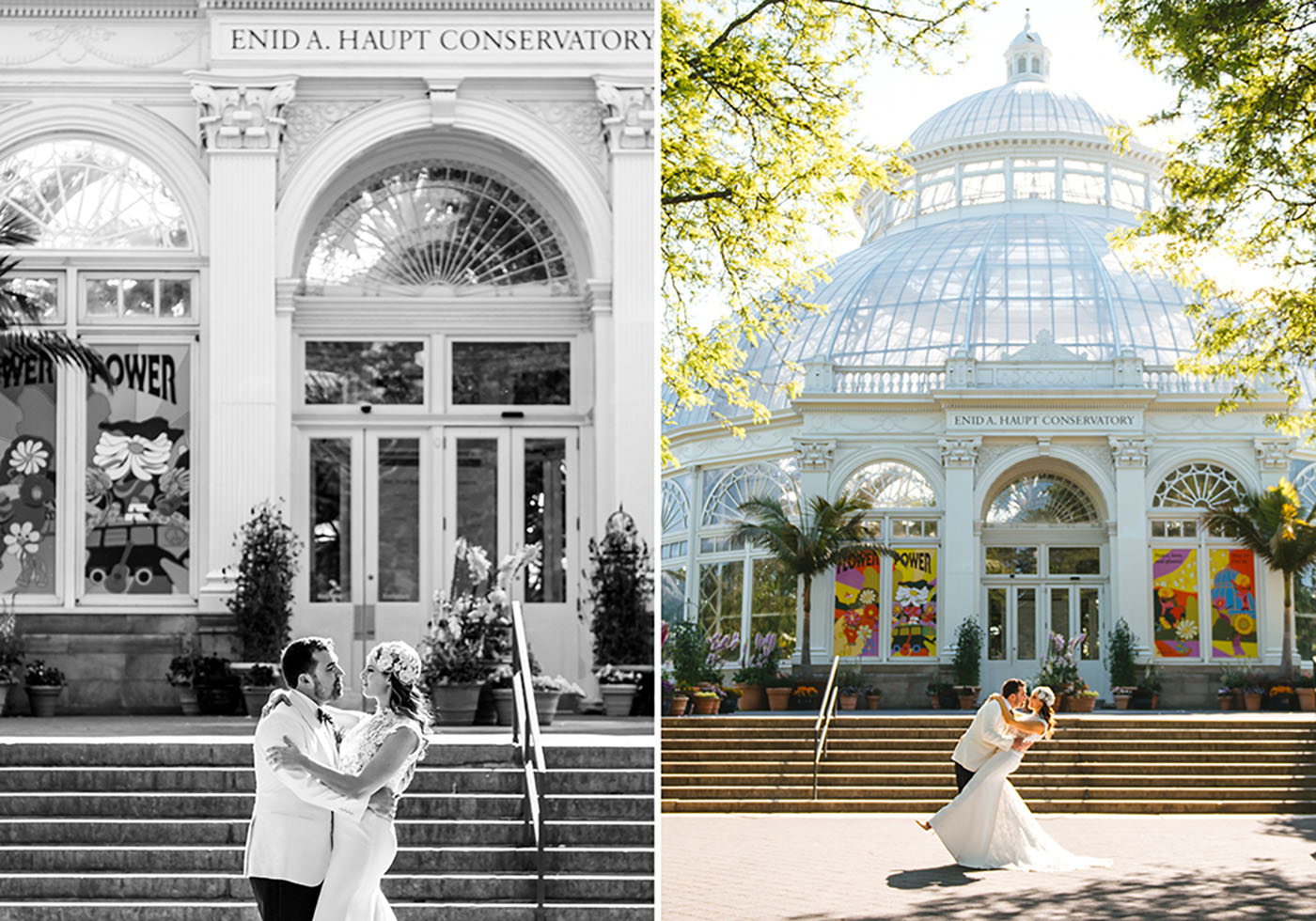 NY Botanical Garden Wedding