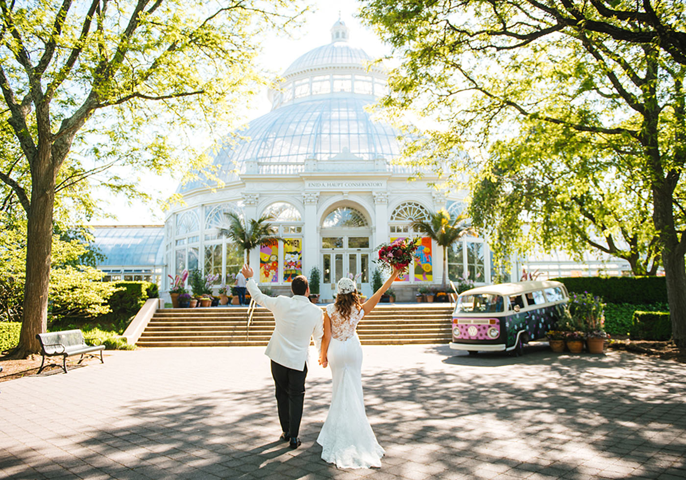 NY Botanical Garden Wedding