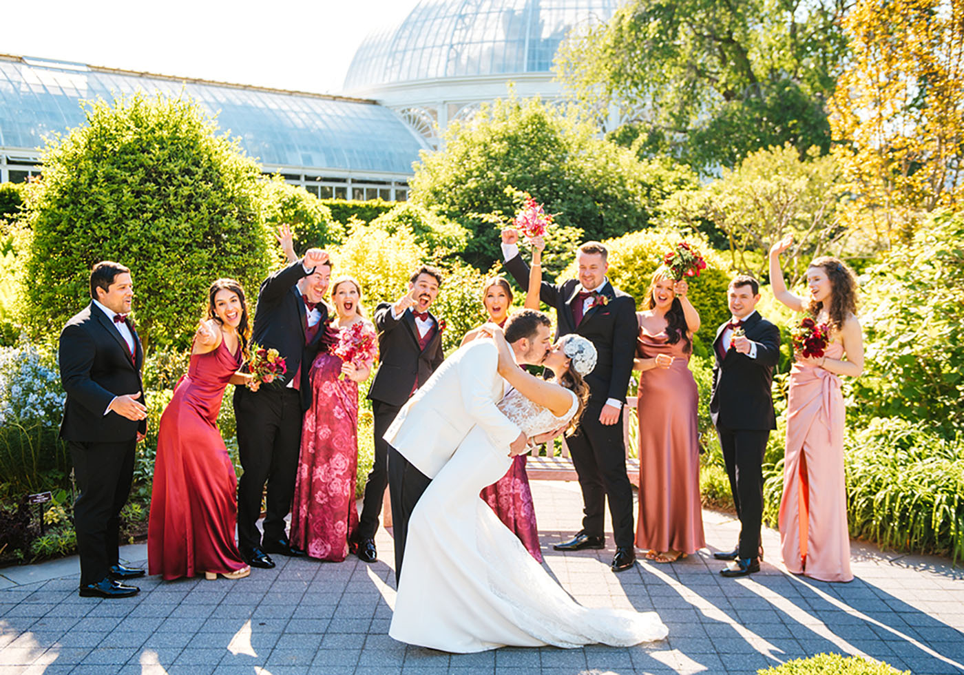 NY Botanical Garden Wedding